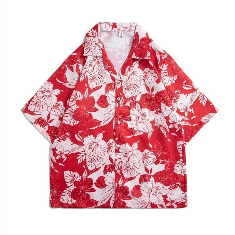 Vintage flower shirt short sle - Vintage Hawaiian Floral Shirt 评论和价格