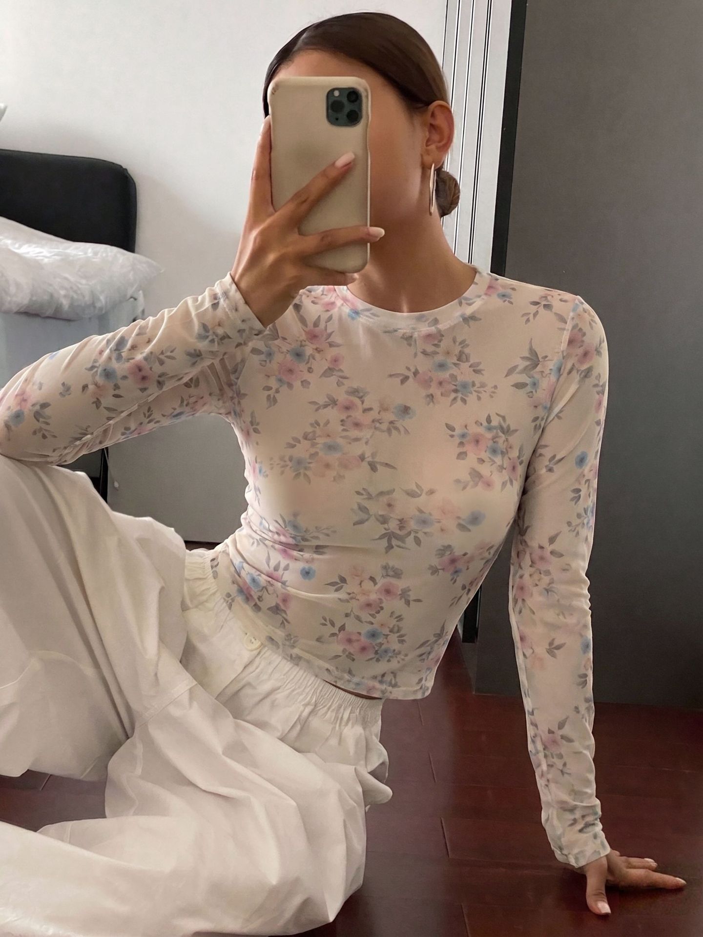 Women 2026 New Autumn Floral P - T-Shirts 评论和价格