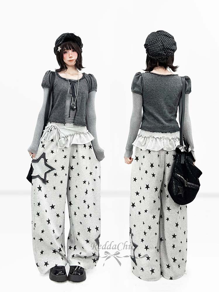 REDDACHiC Puff Sleeve Cardigan - T-Shirts 评论和价格