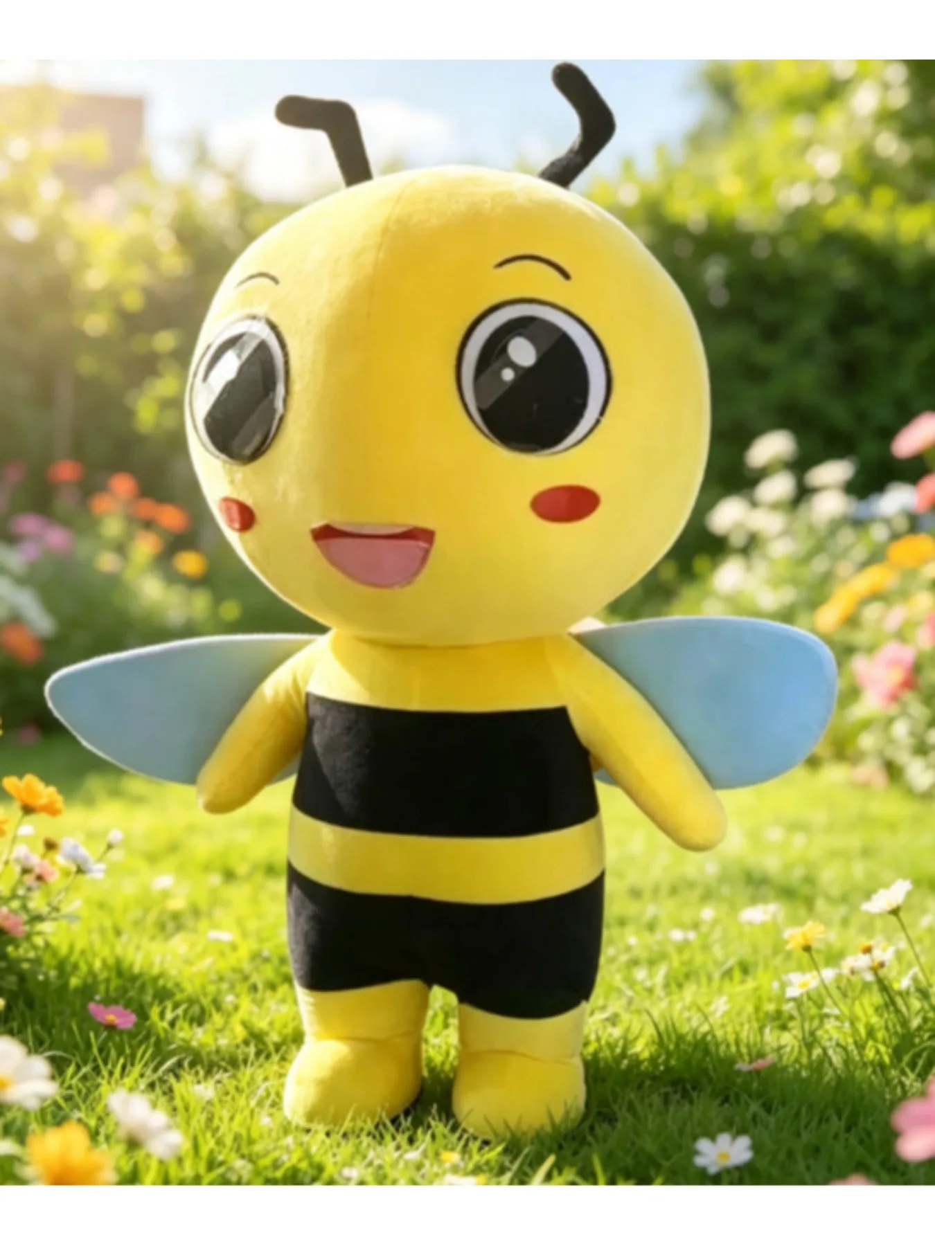 Inflatable Bee Mascot Costume  - Suits 评论和价格