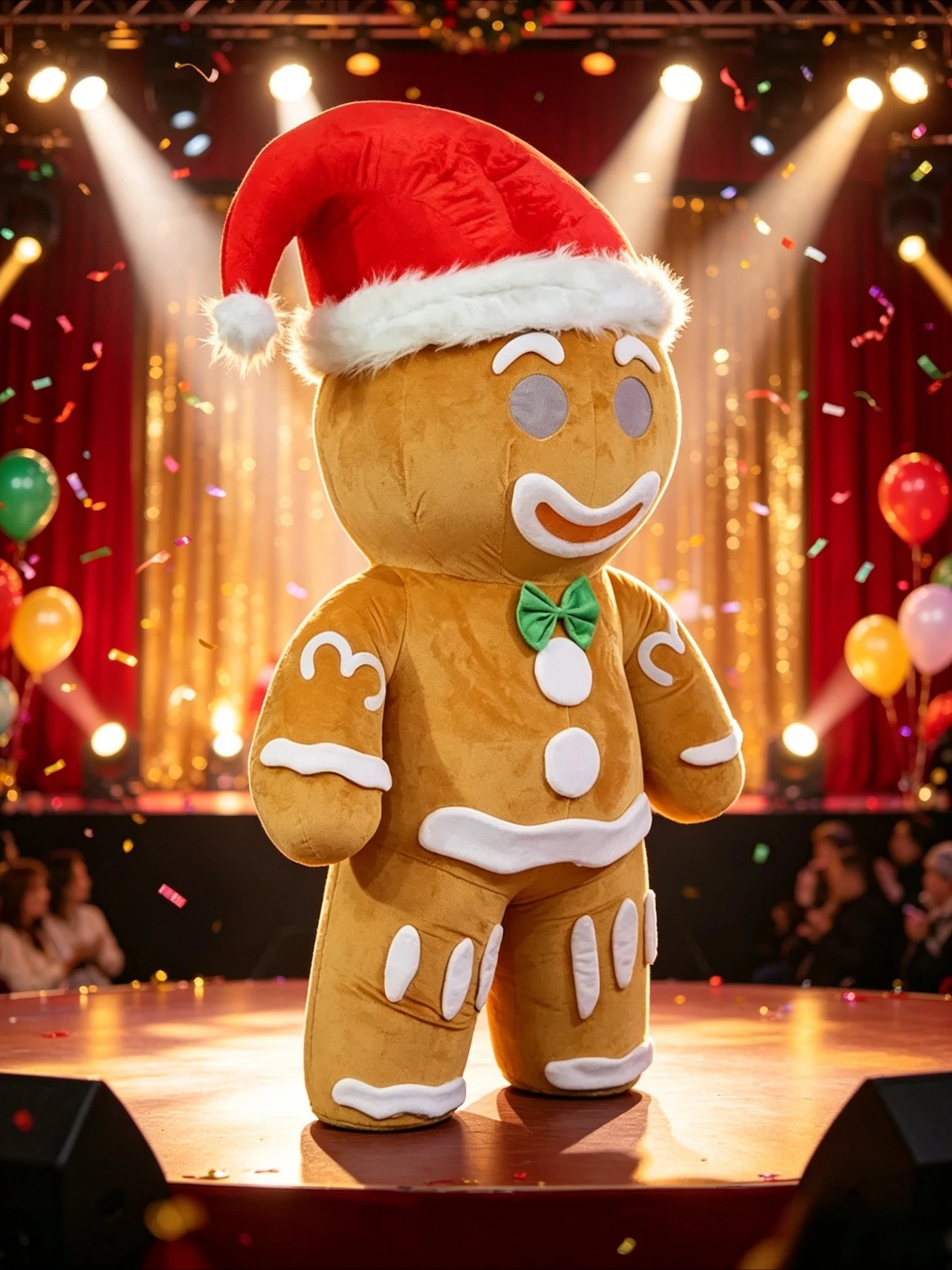 Inflatable Gingerbread Man Cos - Suits 评论和价格