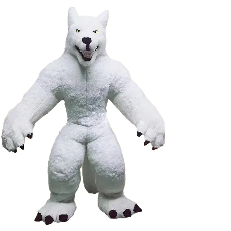 Giant Inflatable Grey Wolf Mas - Suits 评论和价格