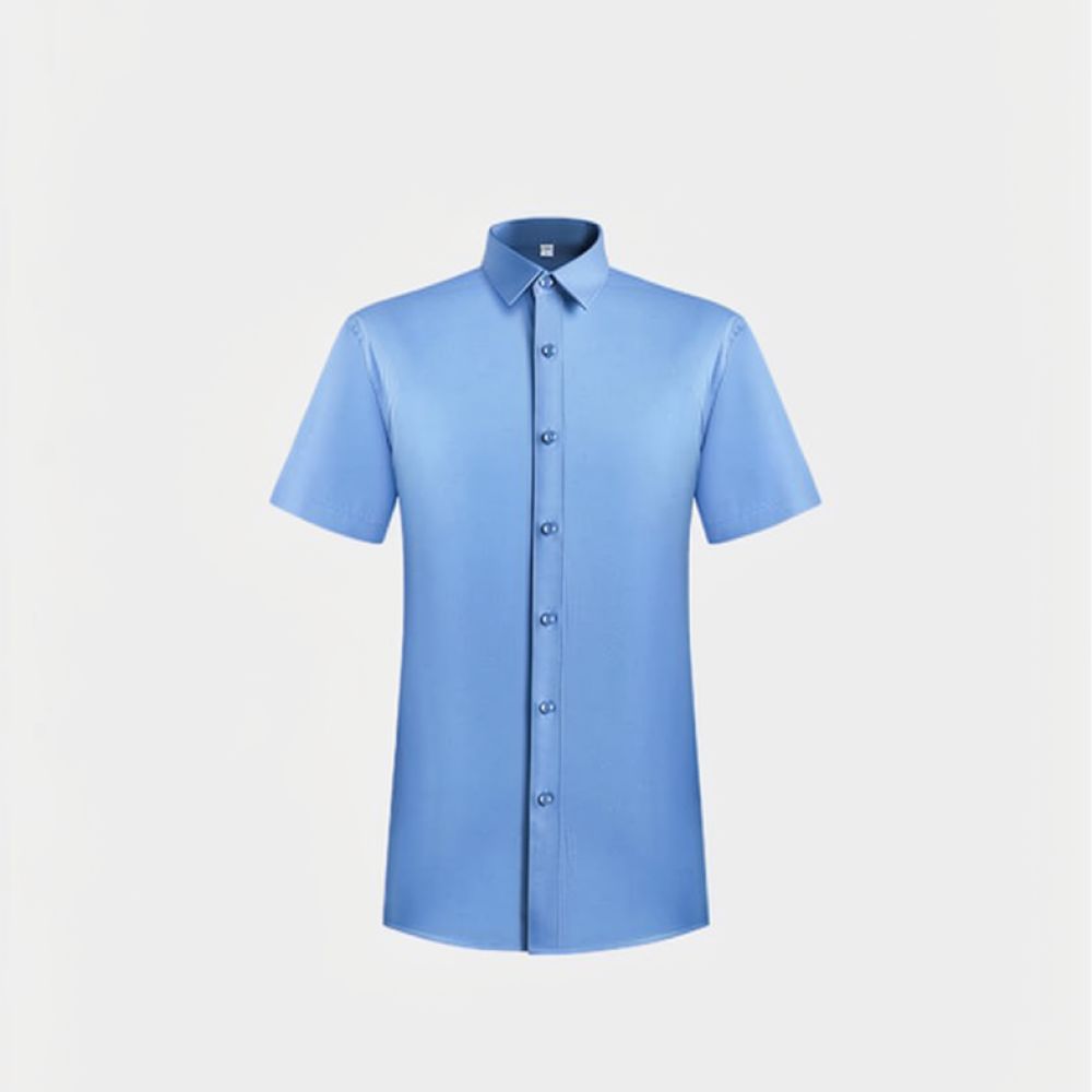 Mens Fashion Long Sleeve Shirt - Breathable Bamboo Fiber Shirt Non Iron 评论和价格