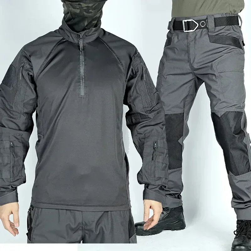 Tactical Suits Men Airsoft Clo - Tactical Military Shirt Cargo 评论和价格